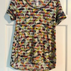 Colorful Lularoe shirt
